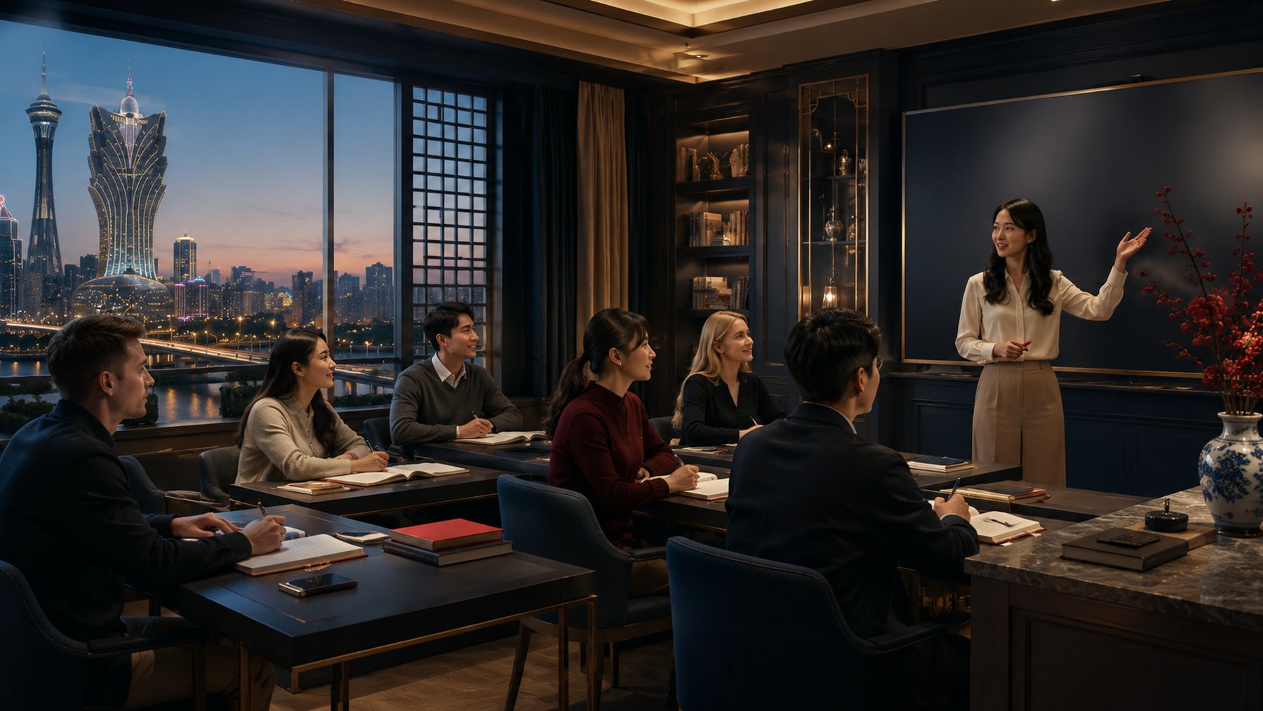 Premium language classroom in Macau